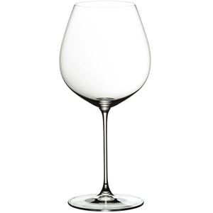 Riedel Fatto A Mano Old World Pinot Noir Wine Glass Yellow Stem 4900/07Y NEW 