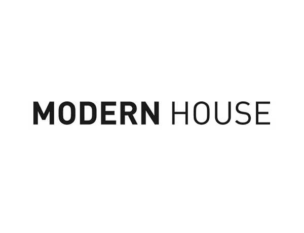 Modern house logo