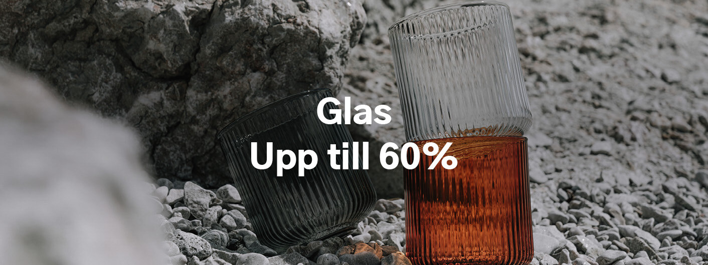 Glas upp till 60%