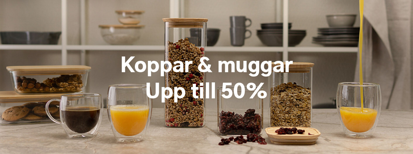 Koppar upp muggar på kampanj