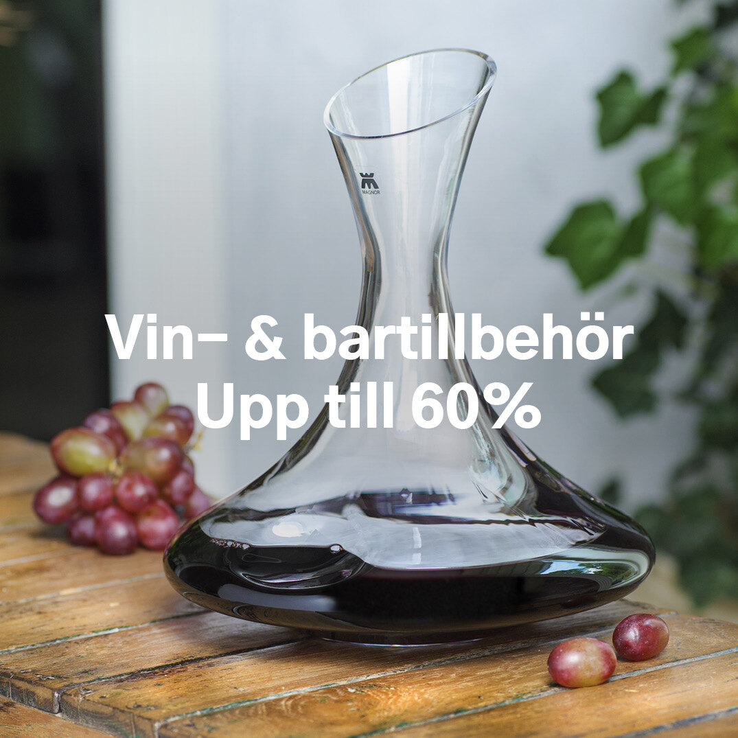 Vin och bar upp till 60%