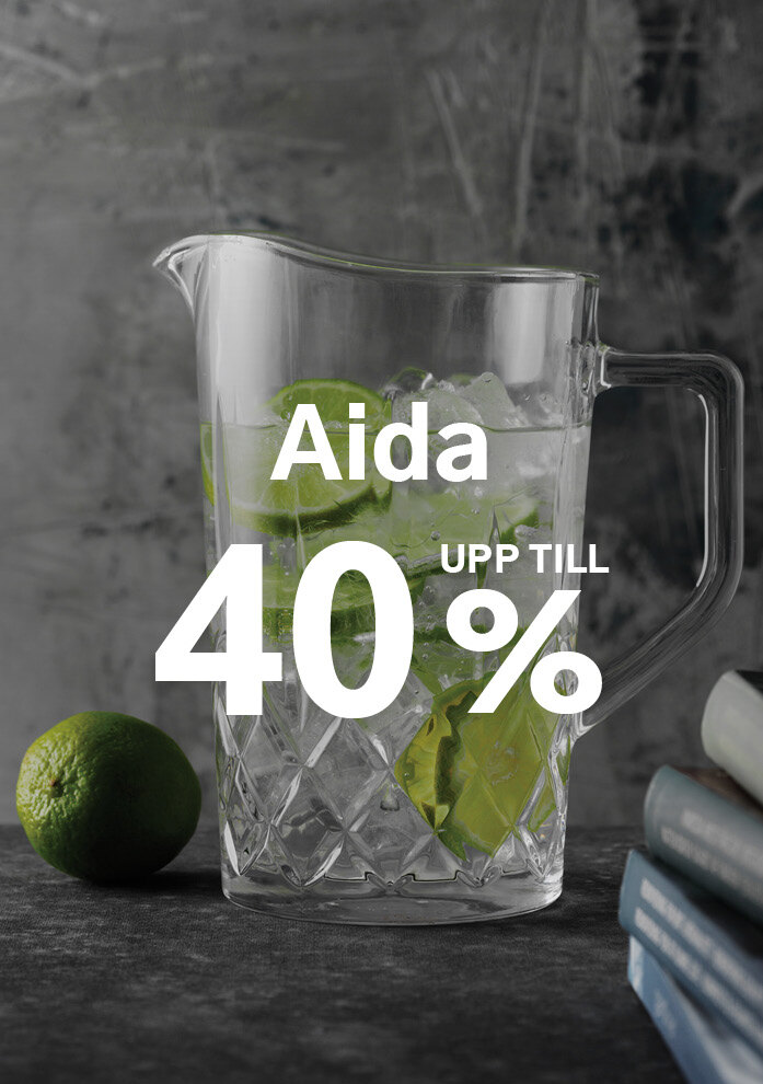 Aida upp till 40%