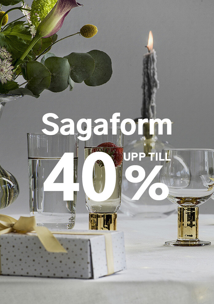 Sagaform upp till 40%