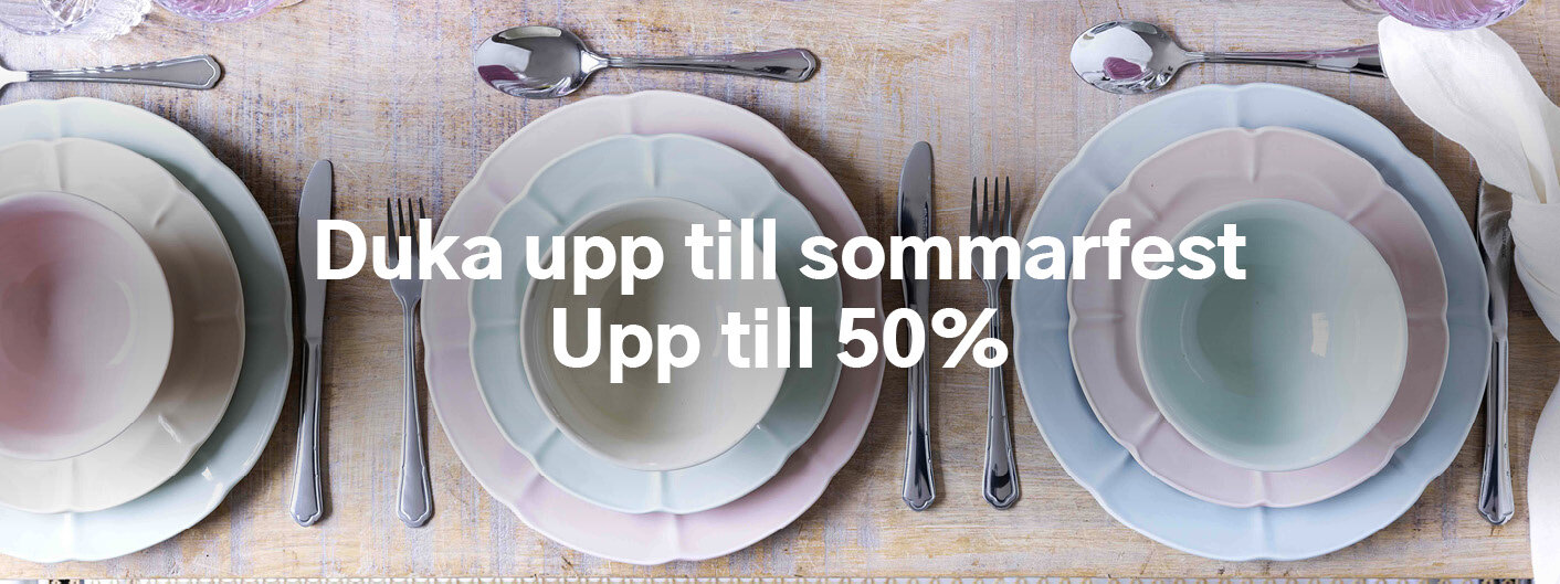 Duka upp för sommarfest