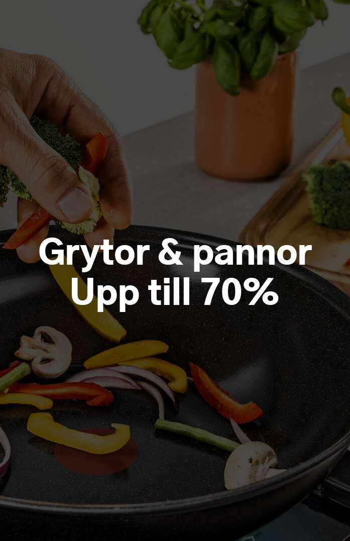 Black Week grytor och pannor