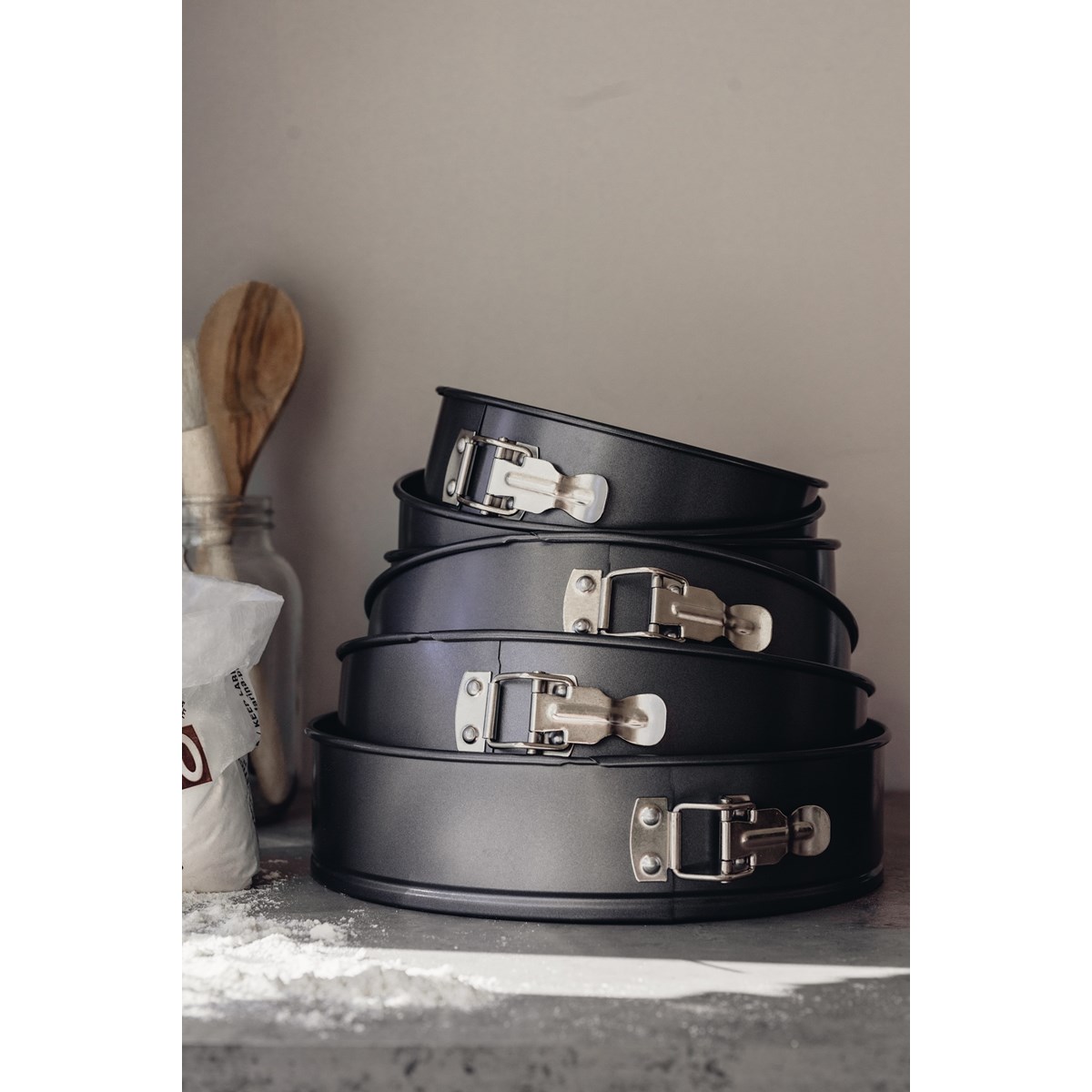 Heirol Springform 12 cm Svart