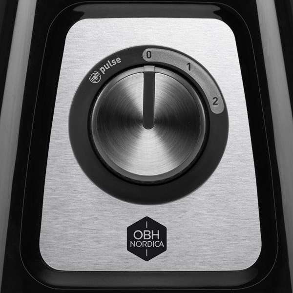 OBH Nordica BlendForce blender 1,25L glas svart